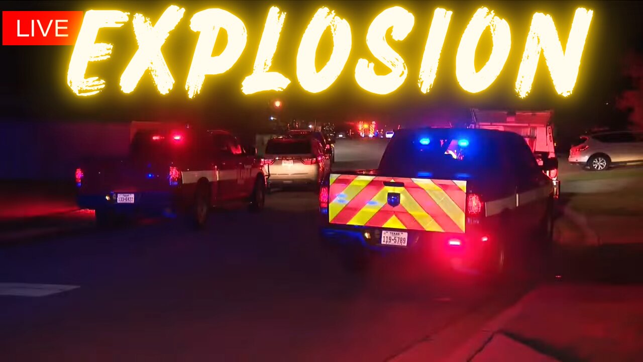 LIVE🔴 House EXPLOSION in Leander, TX – Massive Fire & Police Response