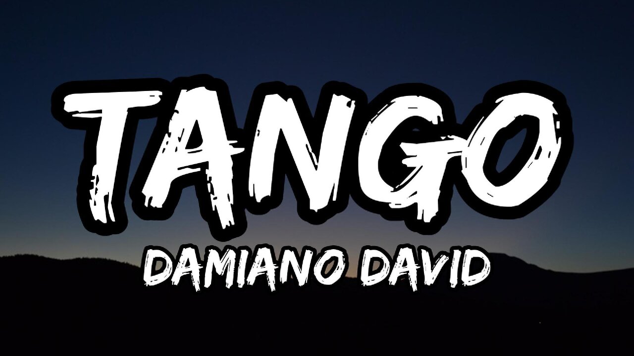 Damiano David - Tango (lyrics)