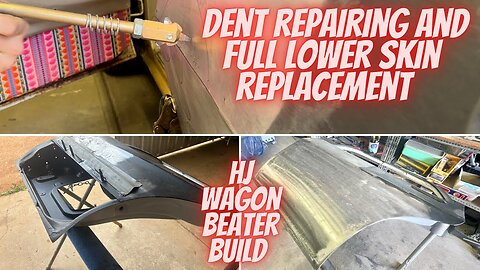 FIXING the REAR DOOR! - HJ WAGON BEATER BUILD EP18