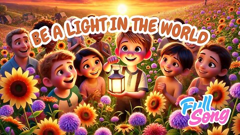 Be a Light in the World 🌍 | Joyful Gospel Song About Sharing God’s Love