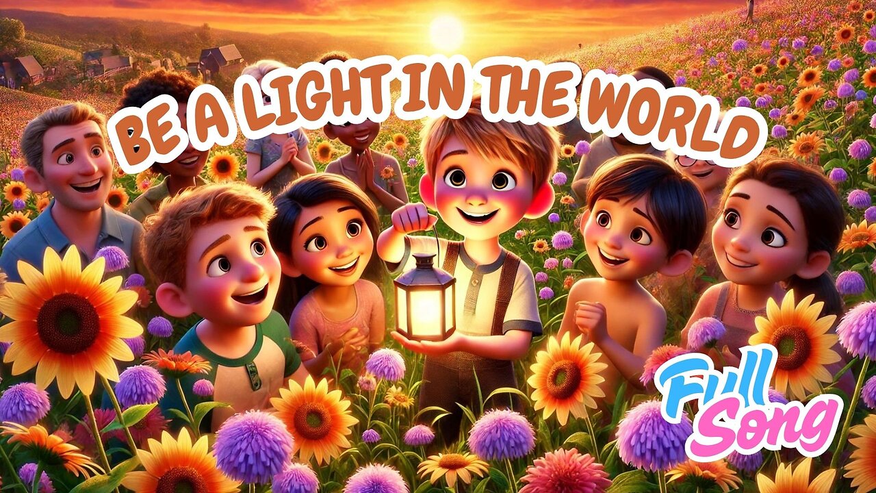 Be a Light in the World 🌍 | Joyful Gospel Song About Sharing God’s Love