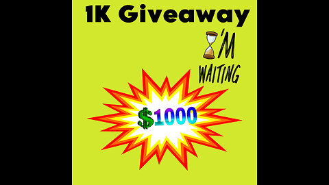 1K Subscriber $1000 Giveaway [2023]