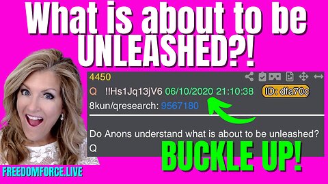 What will be UNLEASHED?! What's NEXT? Tues 6-10-25 6PM CST