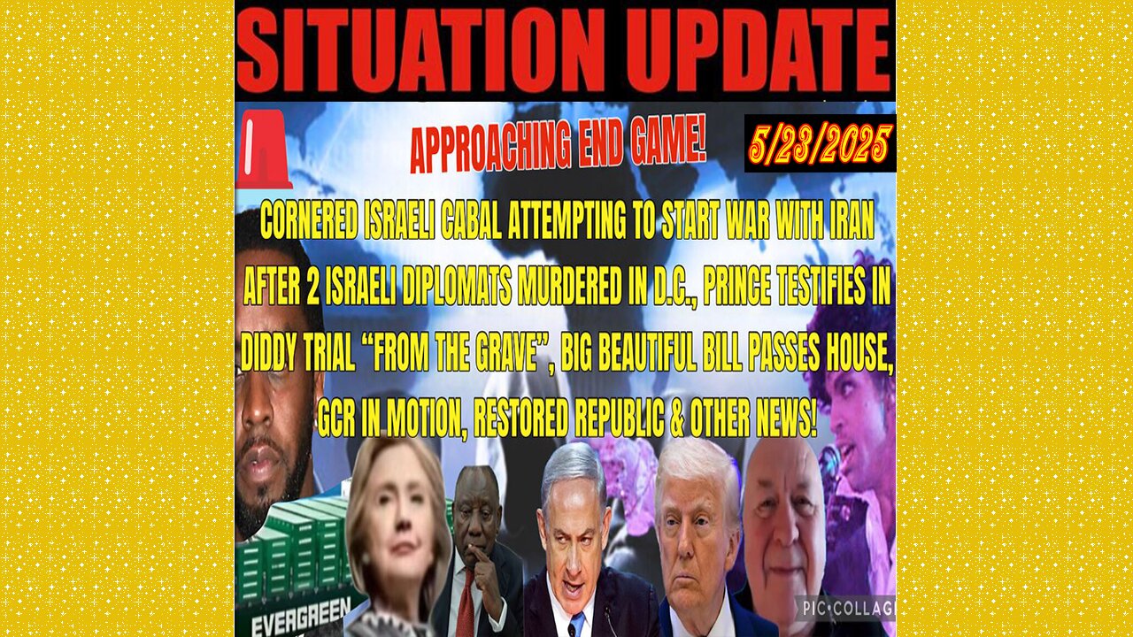 SITUATION UPDATE 5/23/25 - Prince Testifies In Diddy Trial, Big Beautiful Bill Passes House