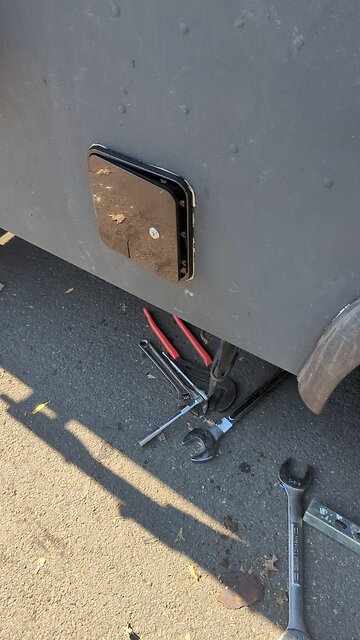 Propane Tank Is Installed