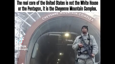 Cheyenne Mountain Underground Military Base - shielded by 500 meters of solid Granite
