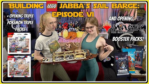 Build and Chill with Us: Building the UCS LEGO Star Wars Jabba's Sail Barge Episode VI