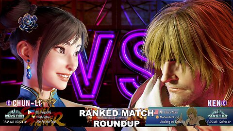 Kuya Kalbo SF6 Ranked Match Roundup. Chun Li Master Rank [Hori Fight Stick]