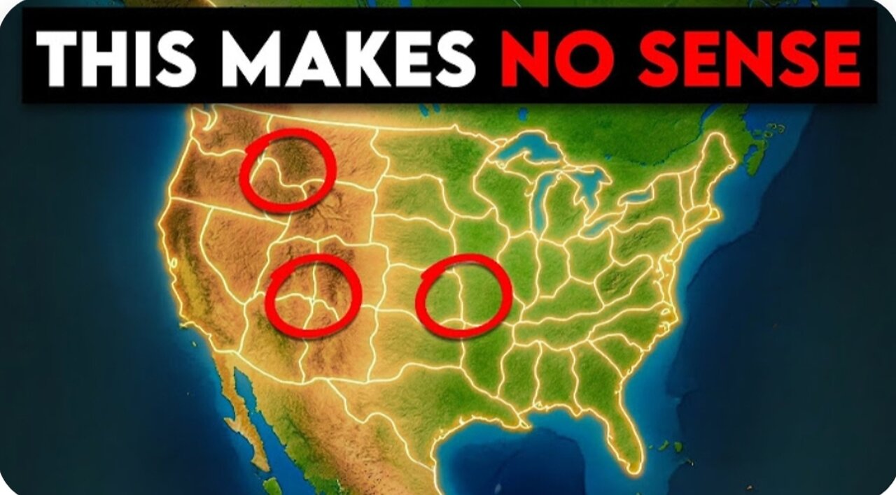 8 Minutes of Bizarre US Geography Facts