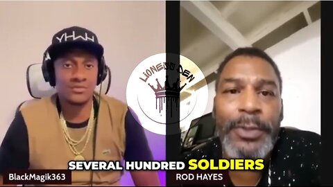 ROD HAYES & Blackmagik363: "JESUS CHRIST," We're in PLAIN SIGHT 💯 'Yahweh's Gov #LarryHooverFree