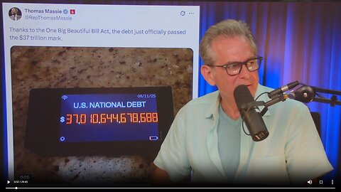 The BBB made the national debt pass 37trillion▮The Jimmy Dore Show