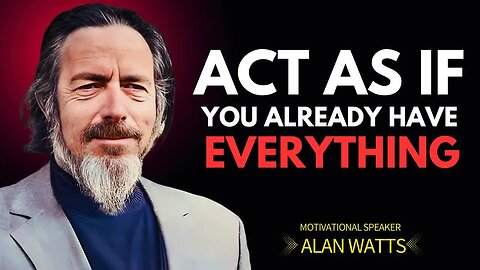 舍弃的艺术-Alan Watts 谈放手和相信生命之流