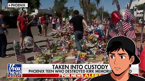 Charlie Kirk Memorial Destroyed