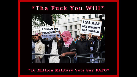 WAKE THE F##K UP AMERICA...THEY ARE HERE TO CONQUER!!!