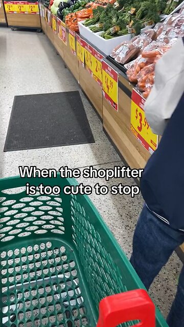 Pigeon shoplifting in Australia