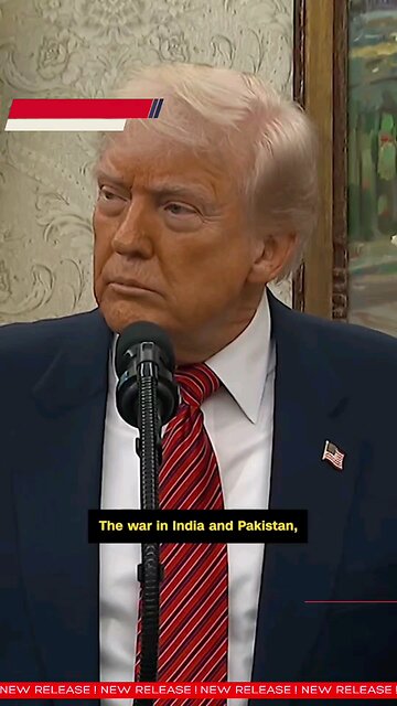Trump Responds to India-Pakistan Clashes.