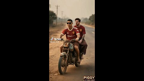 Ronaldo and mesi ☠️ Ai video
