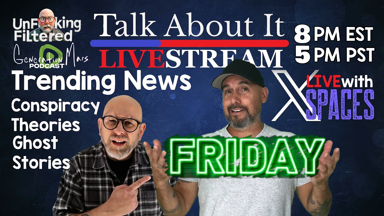 TalkAboutIt Live Stream w/ X Spaces