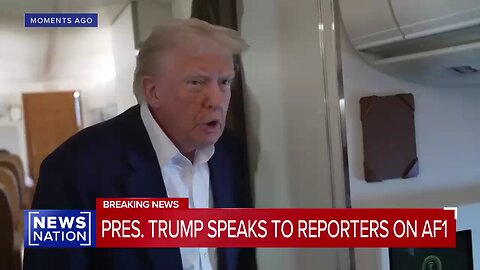 🇺🇸 LATEST: President Trump says,