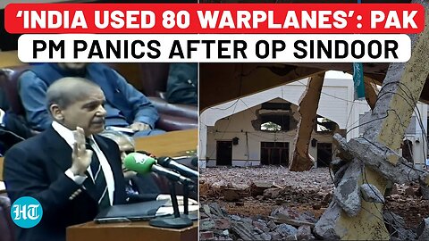 Speech: In 1st Admission, Pakistan PM Shehbaz Sharif Claims 80 IAF Jets Took Part in 'Op Sindoor'
