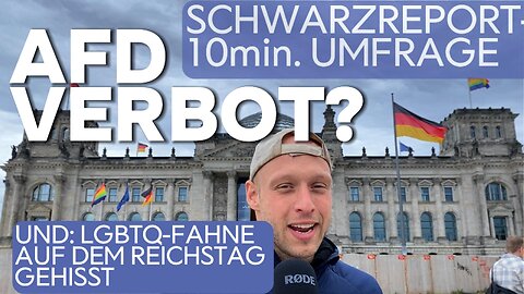 Sollte man die AFD verbieten und Regenbogenflagge auf Reichstag