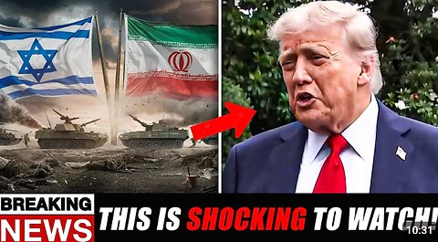 Breaking! Trump’s Iran–Israel Comment STUNS Reporters!
