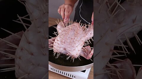 I learned this trick at a famous restaurant! This is the best chicken I've ever etten l #foodvibe