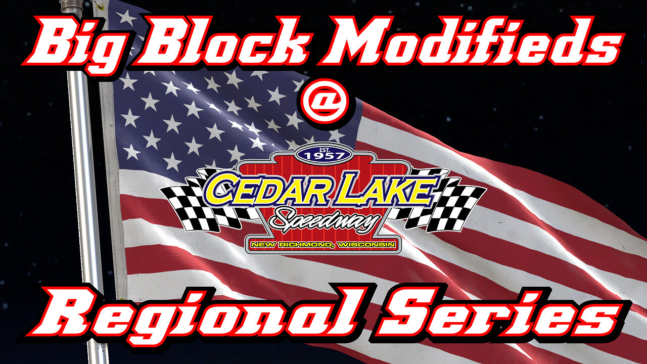 Big Block Modifieds at Cedar Lake