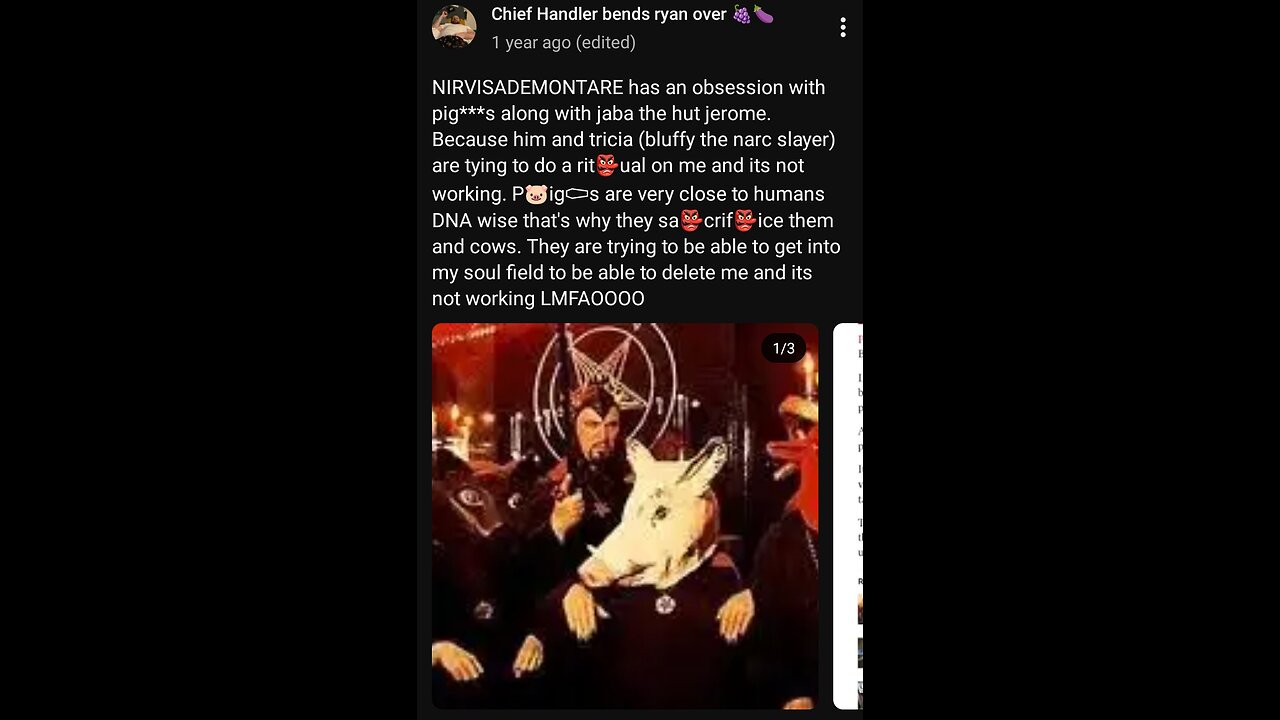 Donovan Shouldis is NOT a member of the red triangle sex trafficking network from YouTube.