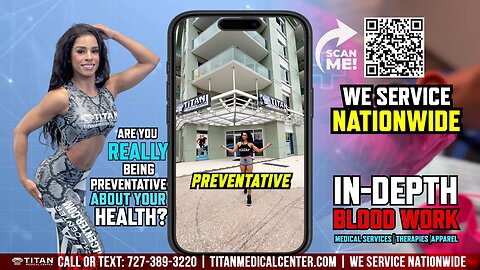 Be Preventative About Your Health! Titan Patient Testimonial & Blood Work Visit With Renee!