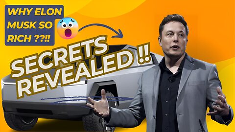 SECRETS OF Elon Musk Sleeps on Factory Floors and Become Billionaire