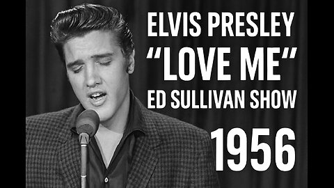 Elvis Presley Melts Hearts with “Love Me” – Ed Sullivan Show 1956 Magic!