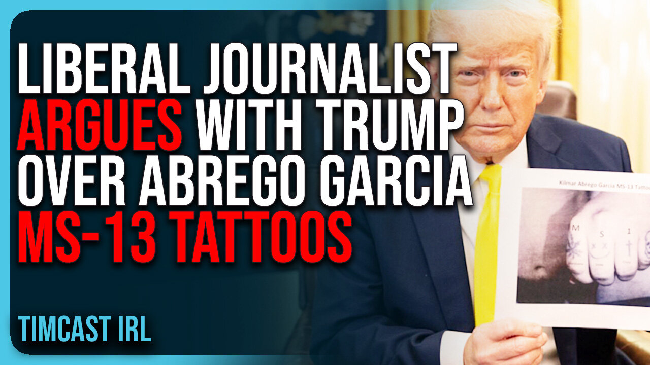 Liberal Journalist ARGUES With Trump Over Abrego Garcia Tattoos During Tense Interview