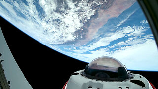 May 4, 2025: SpaceX shows a video about Fram2 from the perspective of Dragon Resilience's Nose.