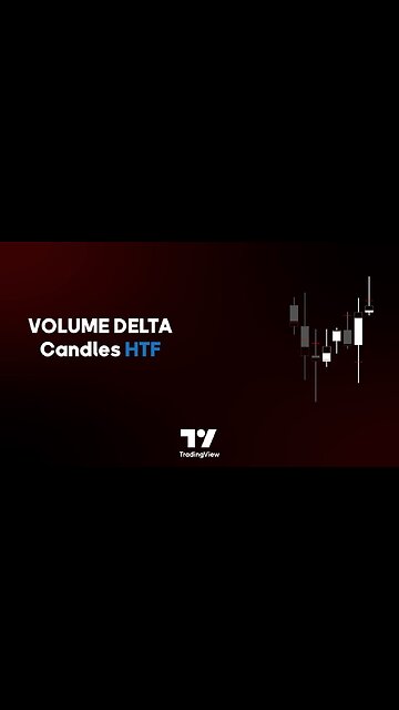 📌 Volume Delta Candles Indicator HTF - LTF Volume Candles in #Tradingview [#TradingFinder]