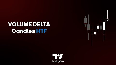 📌 Volume Delta Candles Indicator HTF - LTF Volume Candles in #Tradingview [#TradingFinder]