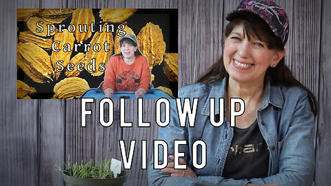 Carrot Seed Sprouting Hack at the Homestead: 3-4 Day Germination Results!