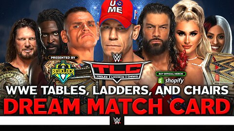 WWE TLC 2025 - Dream Match Card [v2]