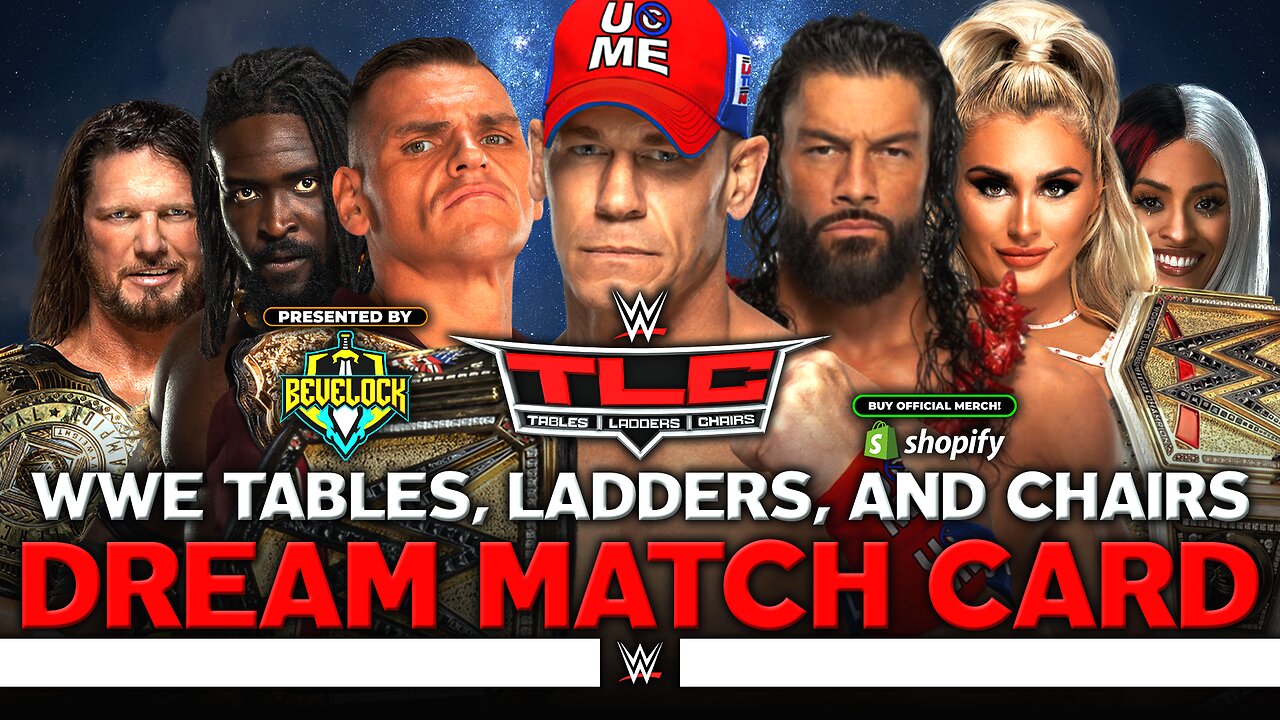 WWE TLC 2025 - Dream Match Card [v2]