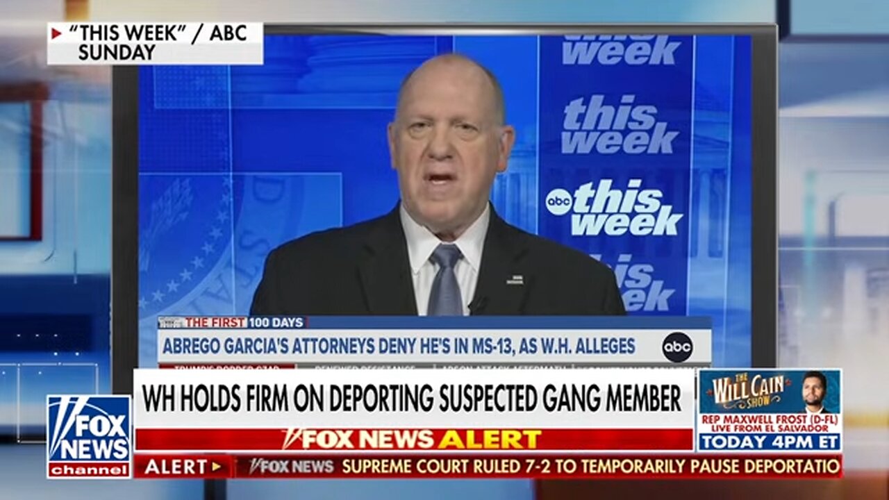 Homan hits back at ABC host: 'He's exactly where he should be'