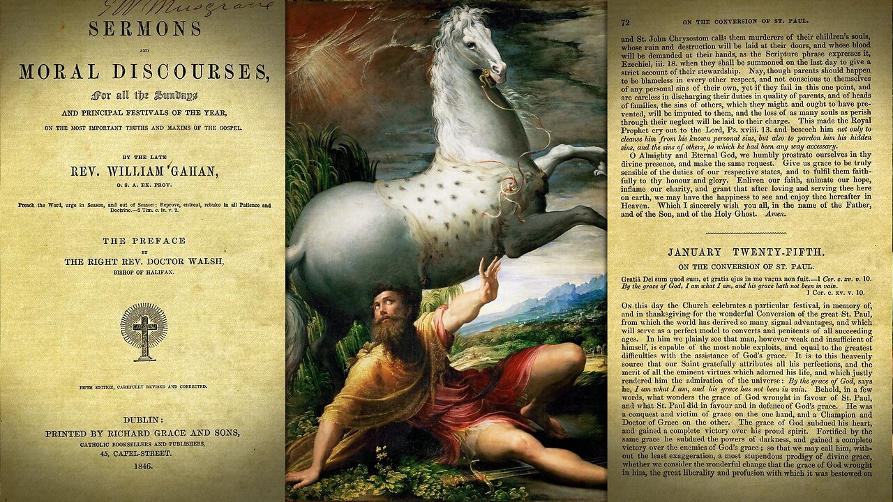 The Conversion of St Paul {January 25} 📖🎧