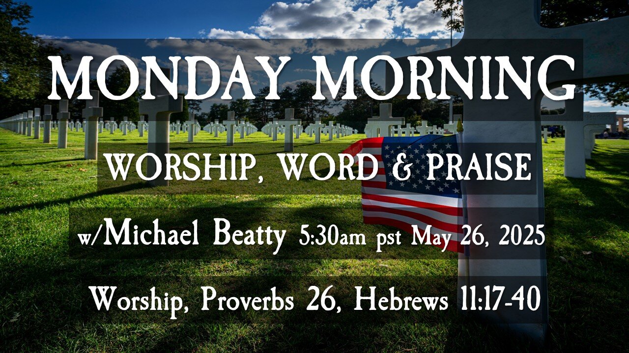 🌤️MONDAY MORNING✝️