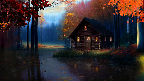 ASMR - The sound of rain falling quietly to soothe your mind
