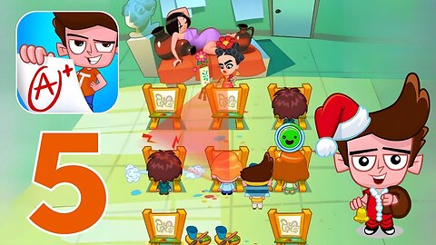 Cheating Tom 3 - Genius School - Gameplay Walkthrough Part 5 - Level 41-50 (iOS, Android)