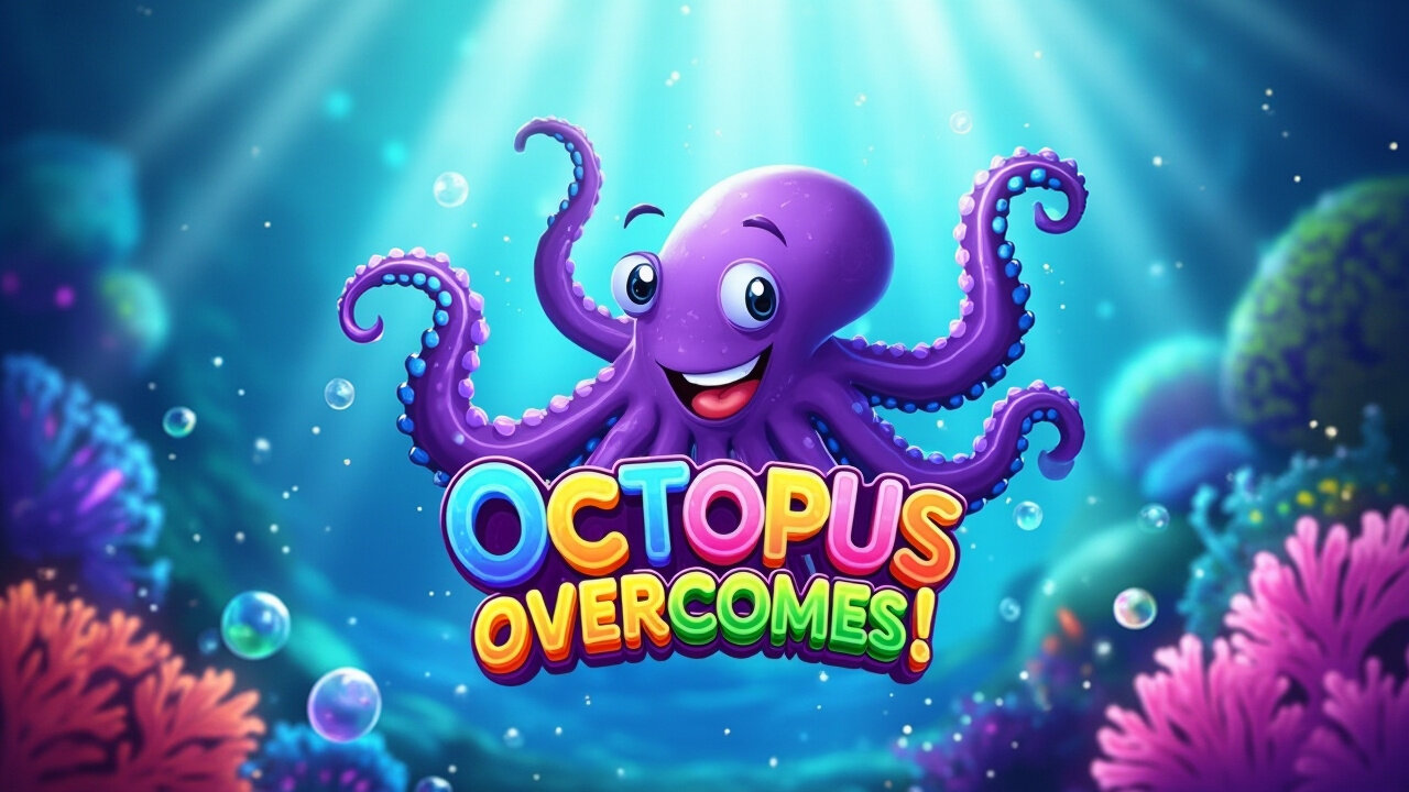Octopus Overcomes 🐙 | Motivational Song for Kids About Resilience