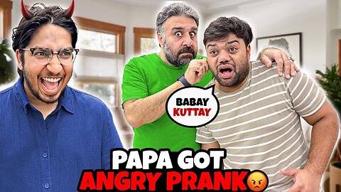 Papa Ducky Bahi Py Gussa Hogye 😱| Prank on Ducky Bahi 😂