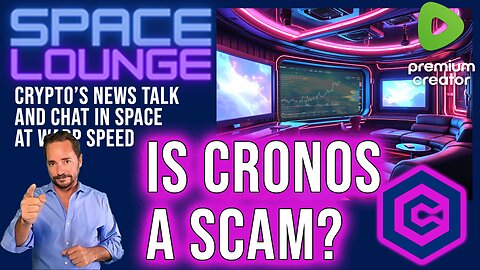 Bitcoin in the Space Lounge -Is Cronos a Scam?