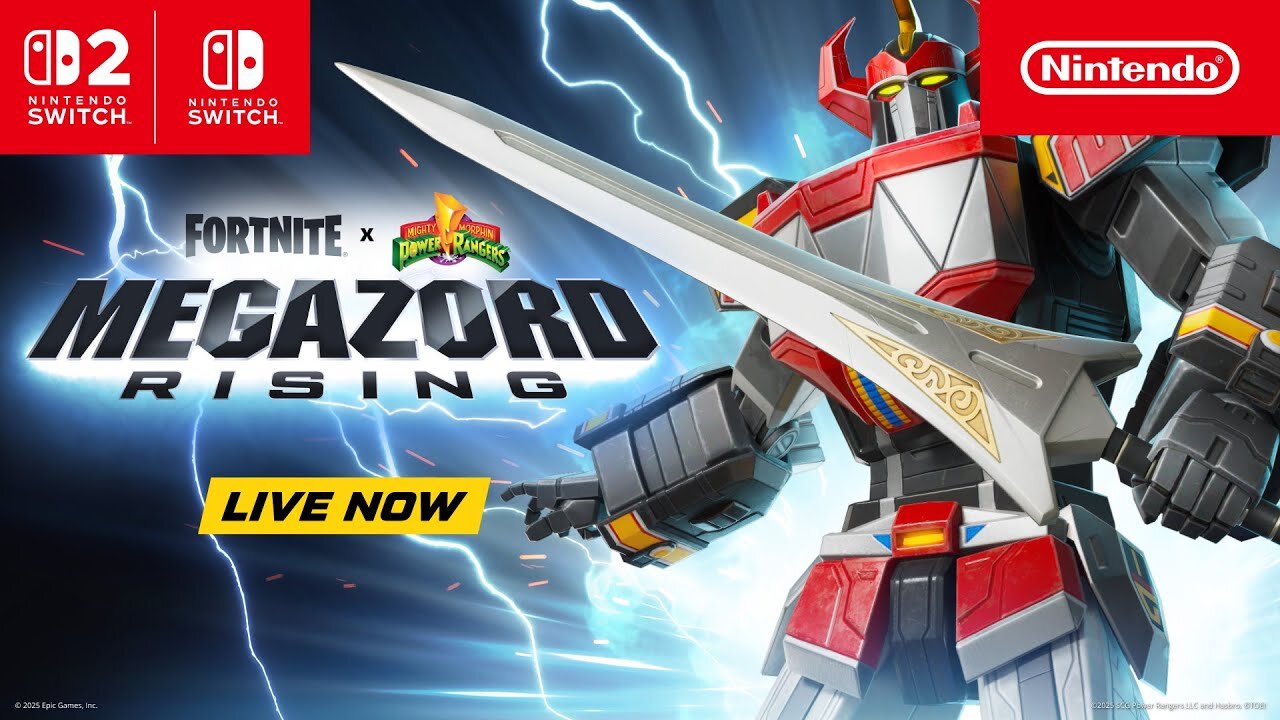 Fortnite – Megazord Gameplay Trailer – Nintendo Switch 2