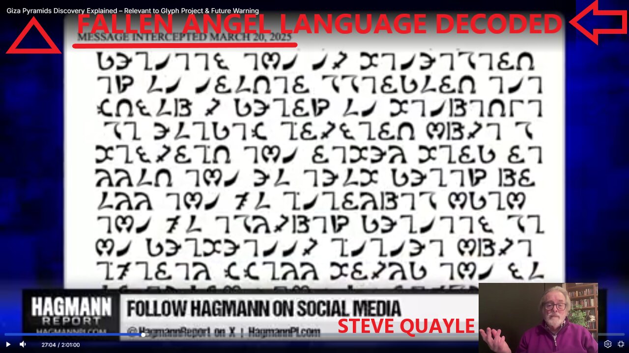 Glyph Translation Project - DECODING LUCIFER'S MESSAGES 👽