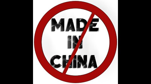BOYCOTT “ MADE IN CHINA” ! READ THE BAR CODES !